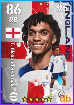 T. Alexander-Arnold — RB, OVR 86, MAX 95