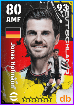 Jonas Hofmann — AMF, OVR 80, MAX 93