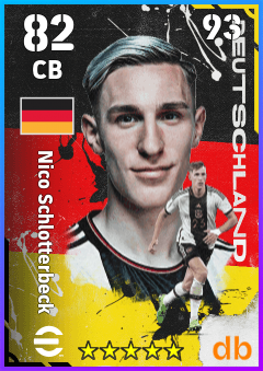 Nico Schlotterbeck — CB, OVR 82, MAX 93