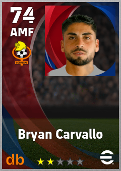 Bryan Carvallo eFootball player card