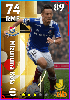 Mizunuma Kota — RMF, OVR 74, MAX 89