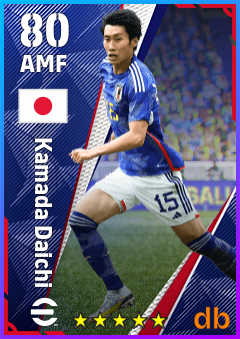 Kamada Daichi eFootball player card