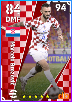 Marcelo Brozović — DMF, OVR 84, MAX 94
