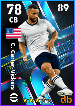 C. Carter-Vickers eFootball player card