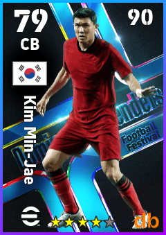 Kim Min-Jae — CB, OVR 79, MAX 90