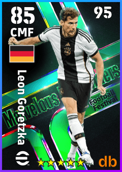 Leon Goretzka eFootball player card