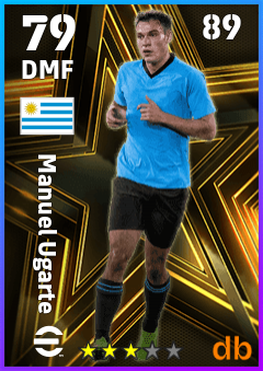 Manuel Ugarte — DMF, OVR 79, MAX 89