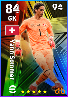 Yann Sommer — GK, OVR 84, MAX 94