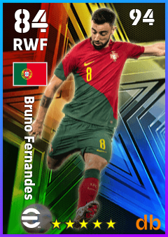 Bruno Fernandes eFootball player card