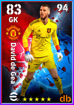 David de Gea — GK, OVR 83, MAX 94