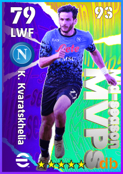 K. Kvaratskhelia — LWF, OVR 79, MAX 93