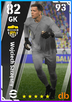 Wojciech Szczęsny — GK, OVR 82, MAX 93