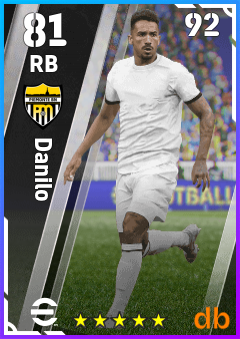 Danilo eFootball player card