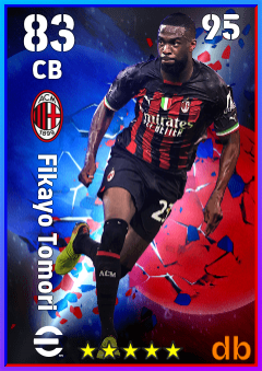 Fikayo Tomori — CB, OVR 83, MAX 95