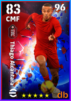 Thiago Alcantara eFootball player card