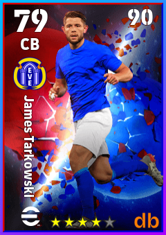 James Tarkowski — CB, OVR 79, MAX 90