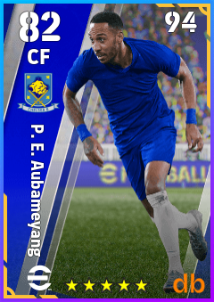 P. E. Aubameyang — CF, OVR 82, MAX 94