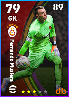 Fernando Muslera — GK, OVR 79, MAX 89