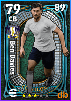 Ben Davies — CB, OVR 79, MAX 89