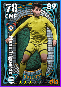 Manu Trigueros — CMF, OVR 78, MAX 89