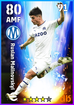 Ruslan Malinovskyi — AMF, OVR 80, MAX 91