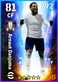 Arnaut Danjuma — CF, OVR 81, MAX 92