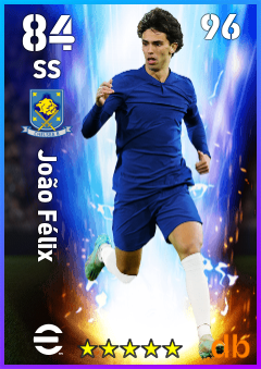 João Félix — SS, OVR 84, MAX 96