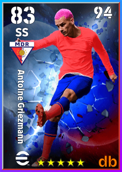 Antoine Griezmann — SS, OVR 83, MAX 94