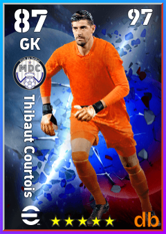 Thibaut Courtois — GK, OVR 87, MAX 97