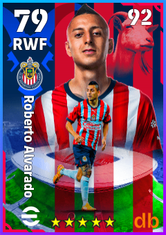 Roberto Alvarado — RWF, OVR 79, MAX 92