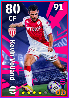 Kevin Volland — CF, OVR 80, MAX 91