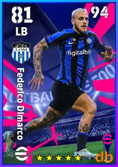 Federico Dimarco — LB, OVR 81, MAX 94