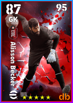 Alisson Becker eFootball player card