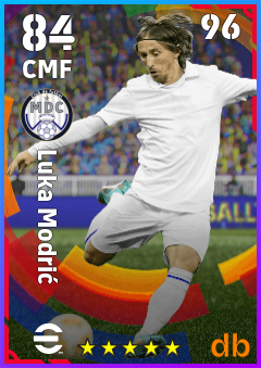 Luka Modrić eFootball player card
