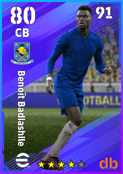 Benoît Badiashile eFootball player card