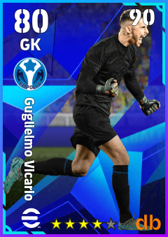 Guglielmo Vicario — GK, OVR 80, MAX 90