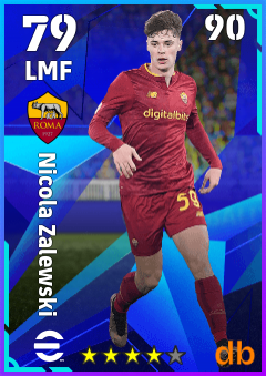 Nicola Zalewski — LMF, OVR 79, MAX 90
