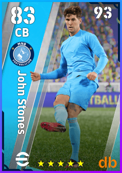 John Stones eFootball player card
