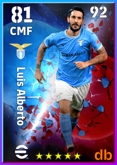 Luis Alberto eFootball player card