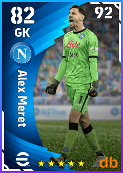 Alex Meret — GK, OVR 82, MAX 92