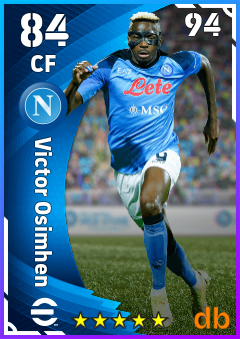 Victor Osimhen eFootball player card