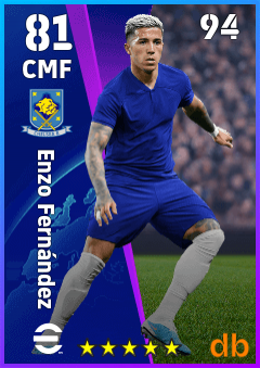 Enzo Fernández — CMF, OVR 81, MAX 94
