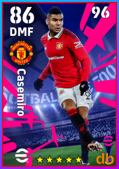 Casemiro — DMF, OVR 86, MAX 96