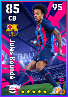 Jules Koundé — CB, OVR 85, MAX 95