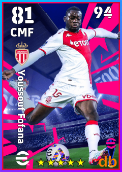 Youssouf Fofana — CMF, OVR 81, MAX 94