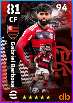 Gabriel Barbosa eFootball player card
