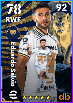 Eduardo Salvio — RWF, OVR 78, MAX 92