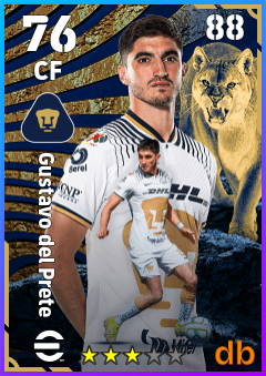 Gustavo del Prete eFootball player card