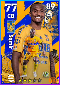 Samir — CB, OVR 77, MAX 89