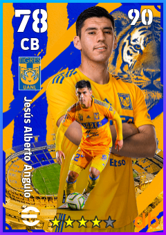 Jesús Alberto Angulo — CB, OVR 78, MAX 90